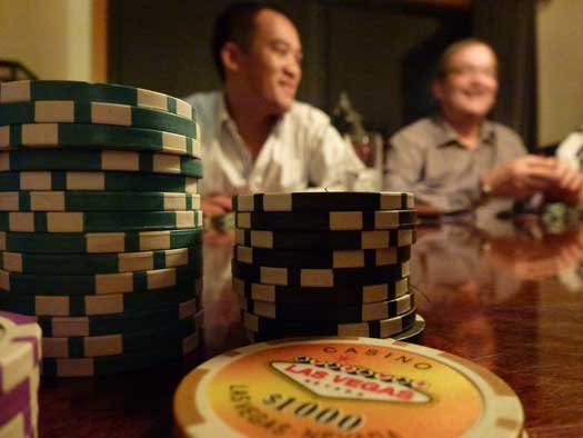 Poker Night with Van Tharp